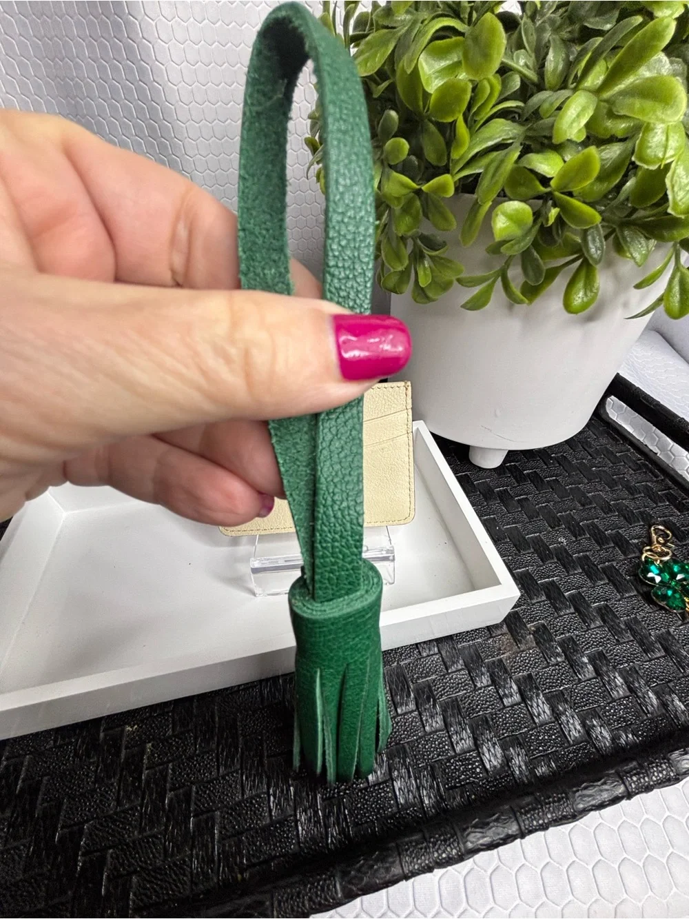 Portland Leather Tassel Charm Bundle NWT - Picture 4 of 7